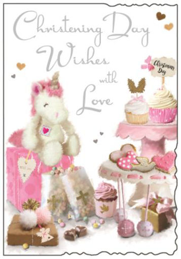 Picture of CHRISTENING WISHES CARD